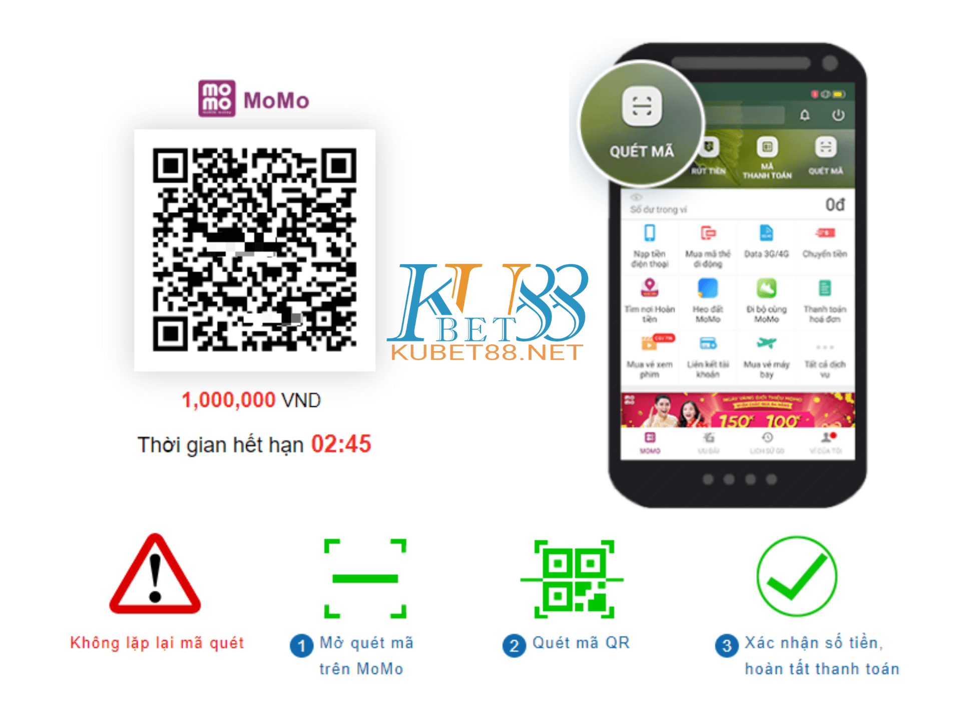 kubet QR code momo